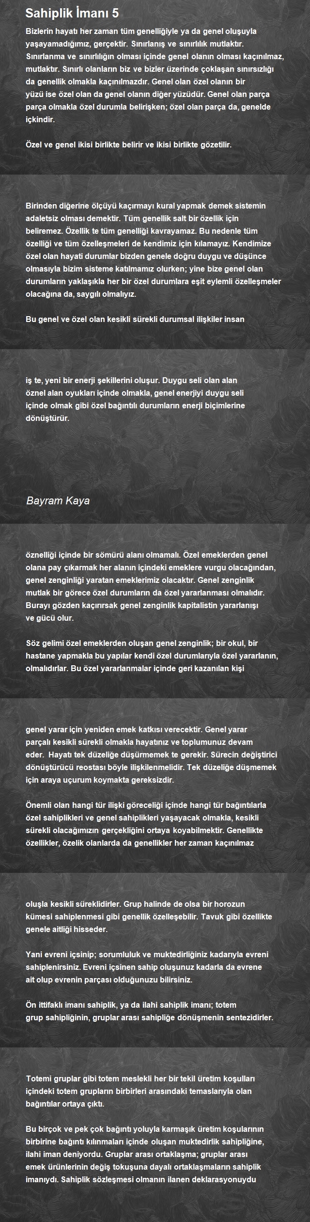 Bayram Kaya
