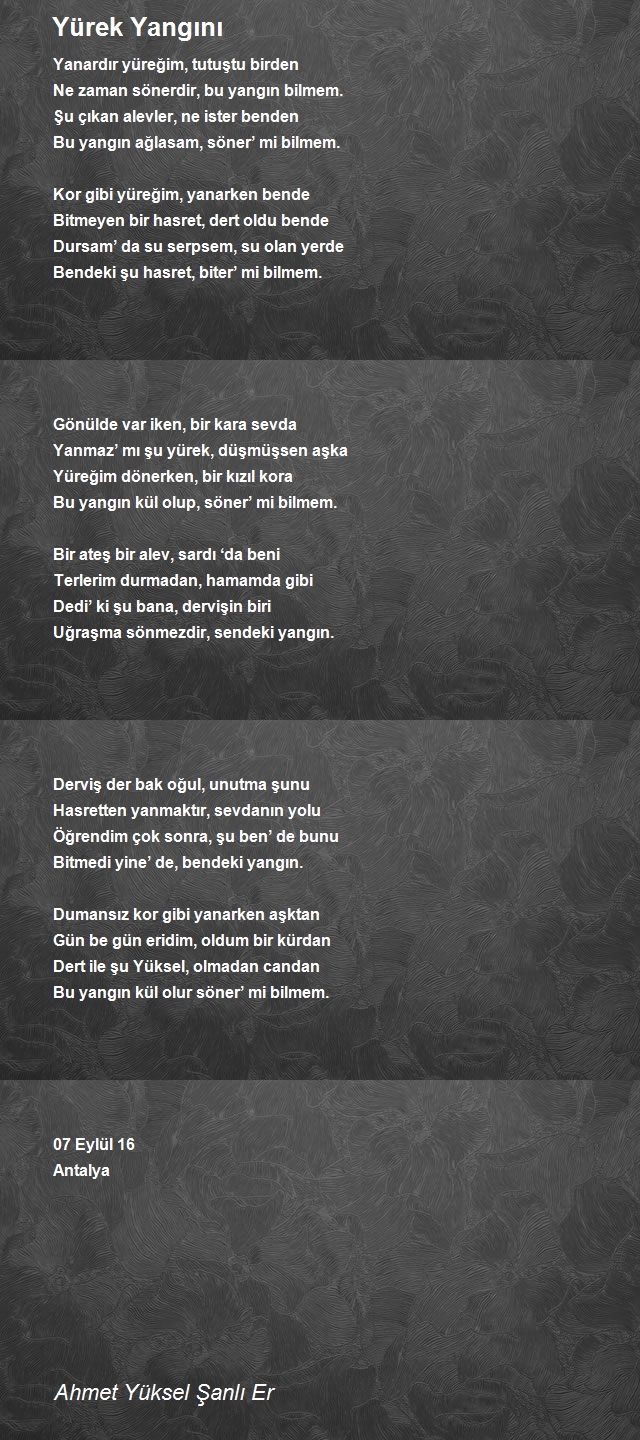 Ahmet Yüksel Şanlı Er