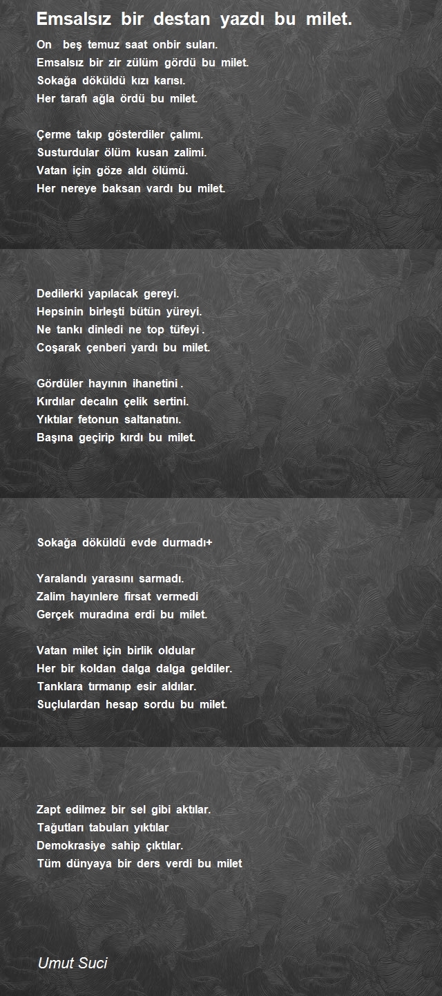 Umut Suci