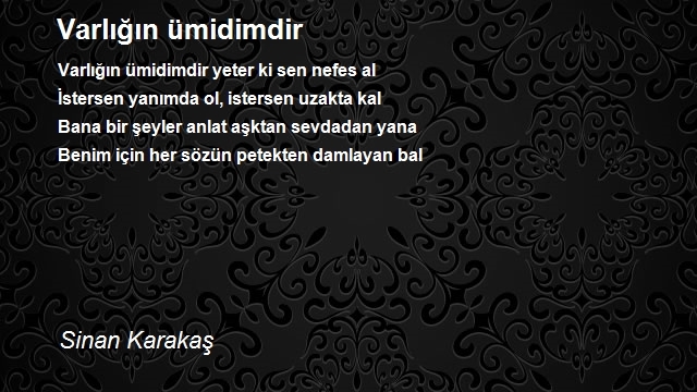 Sinan Karakaş