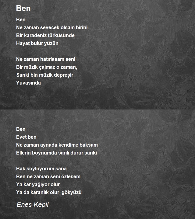 Enes Kepil