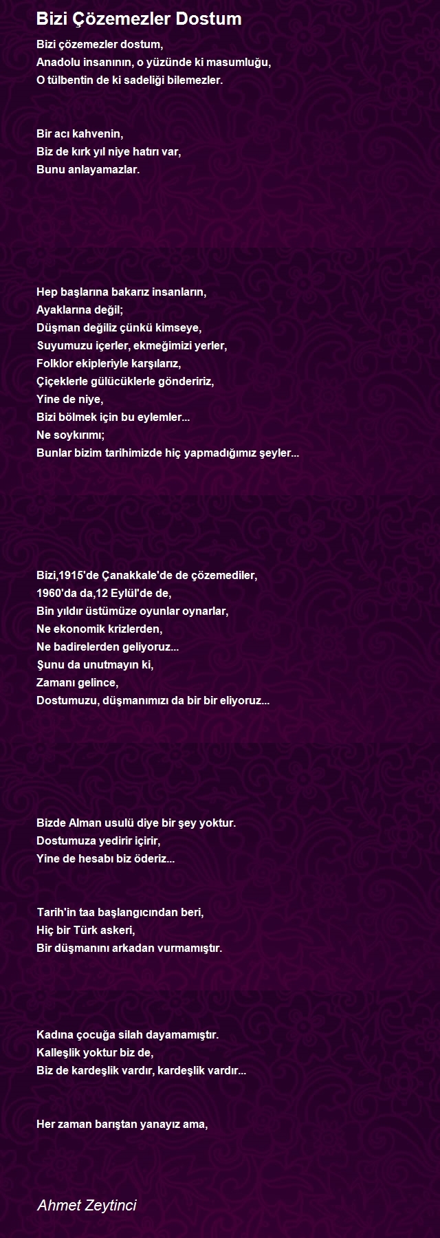 Ahmet Zeytinci