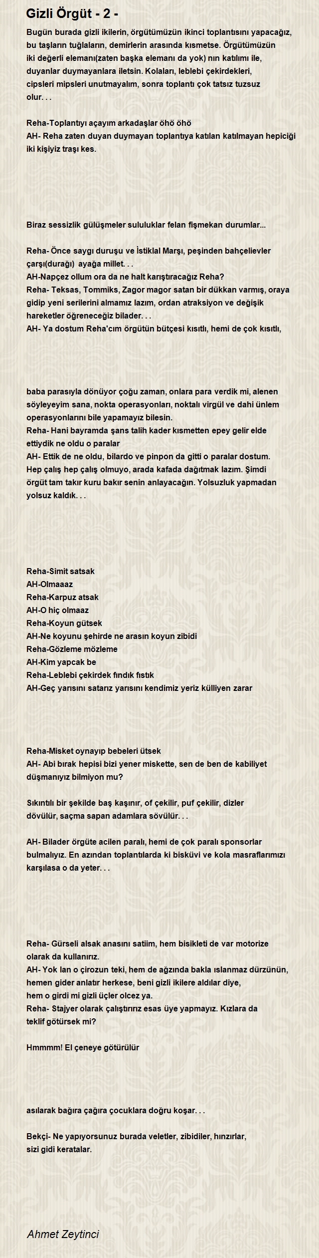 Ahmet Zeytinci