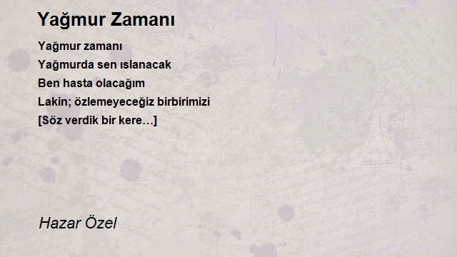 Hazar Özel