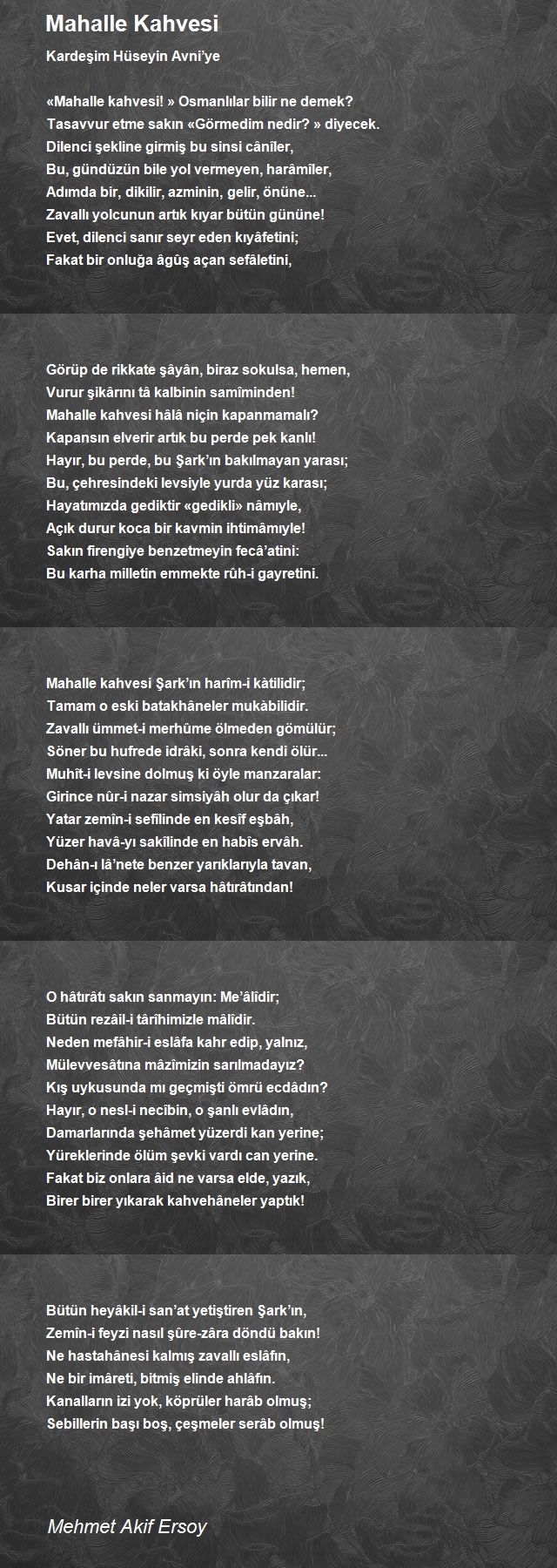 Mehmet Akif Ersoy