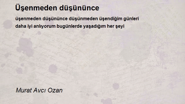 Murat Avcı Ozan