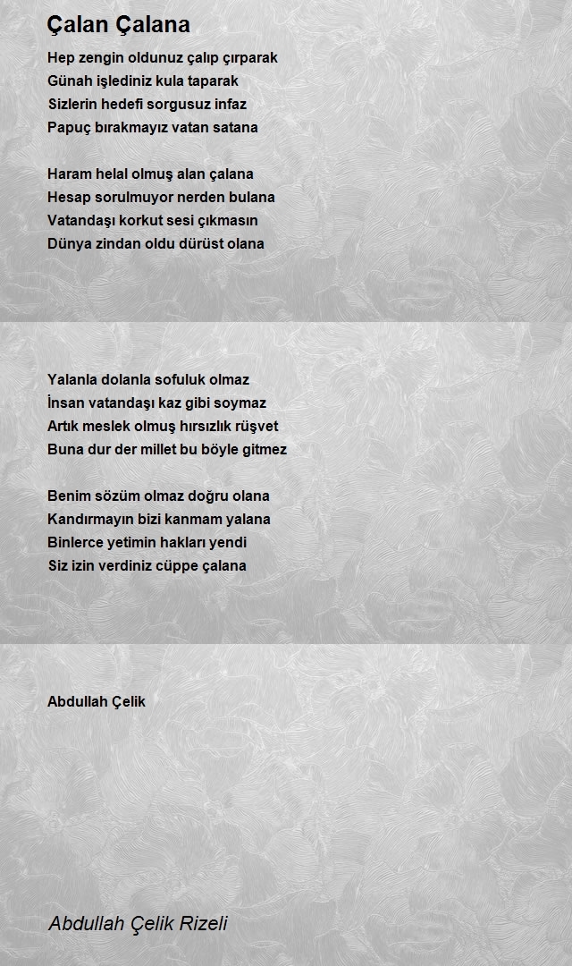Abdullah Çelik Rizeli