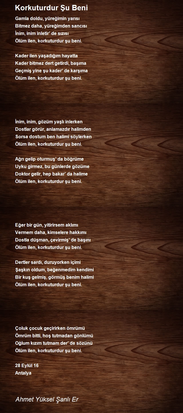Ahmet Yüksel Şanlı Er