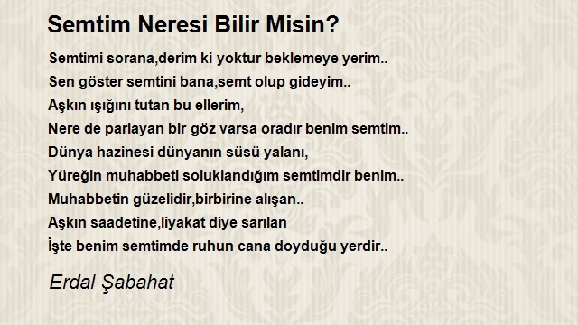 Erdal Şabahat