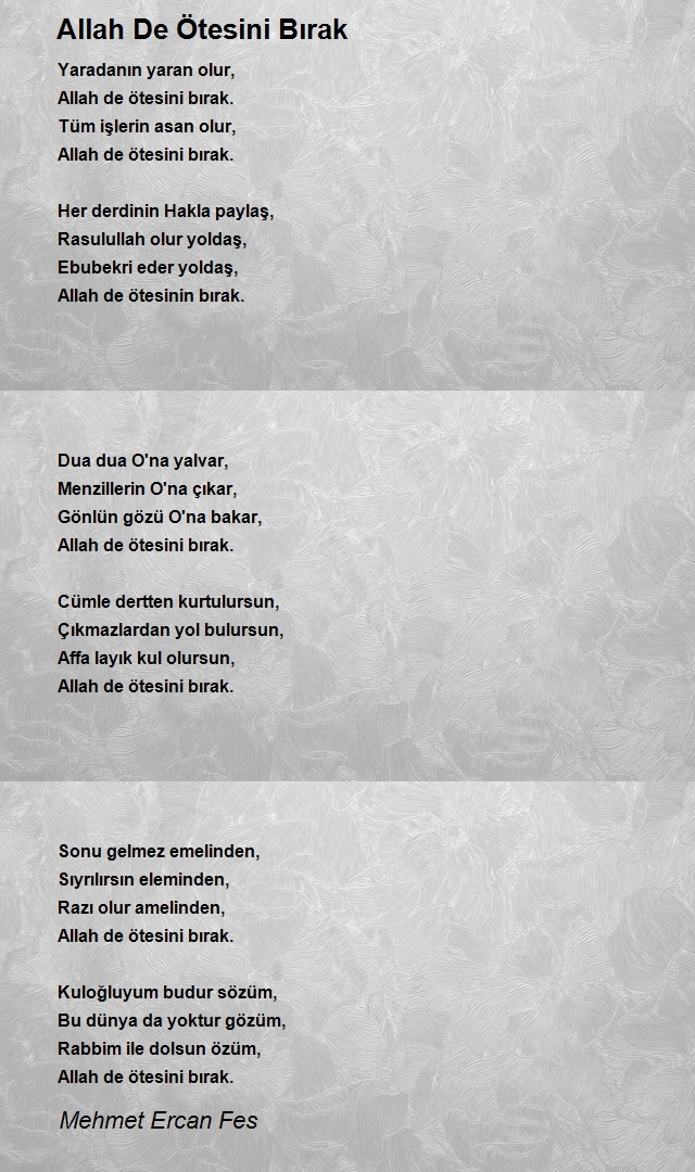 Mehmet Ercan Fes