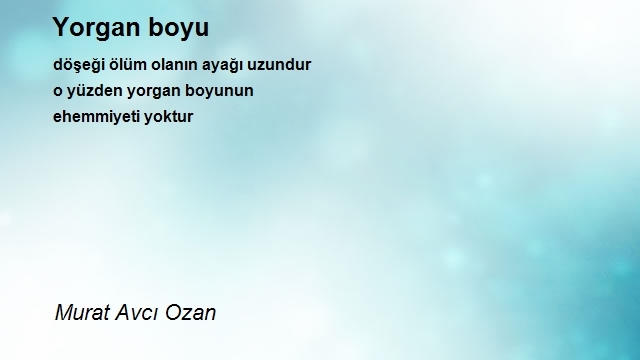 Murat Avcı Ozan