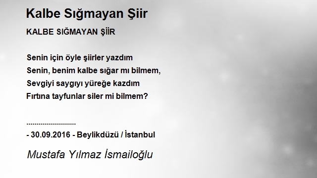 Mustafa Yılmaz İsmailoğlu