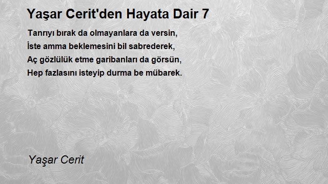 Yaşar Cerit