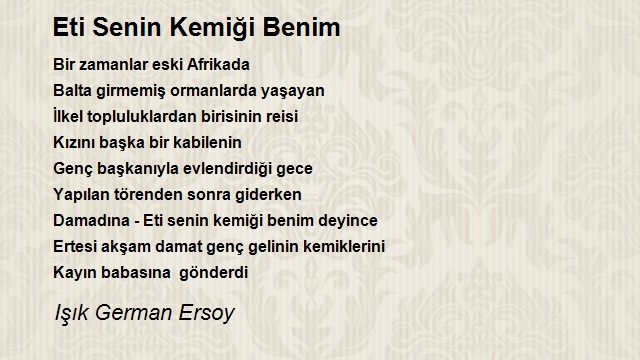 Işık German Ersoy 