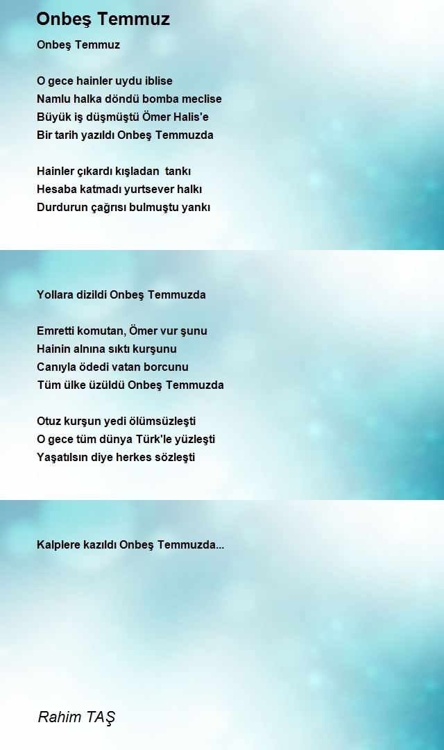 Rahim TAŞ