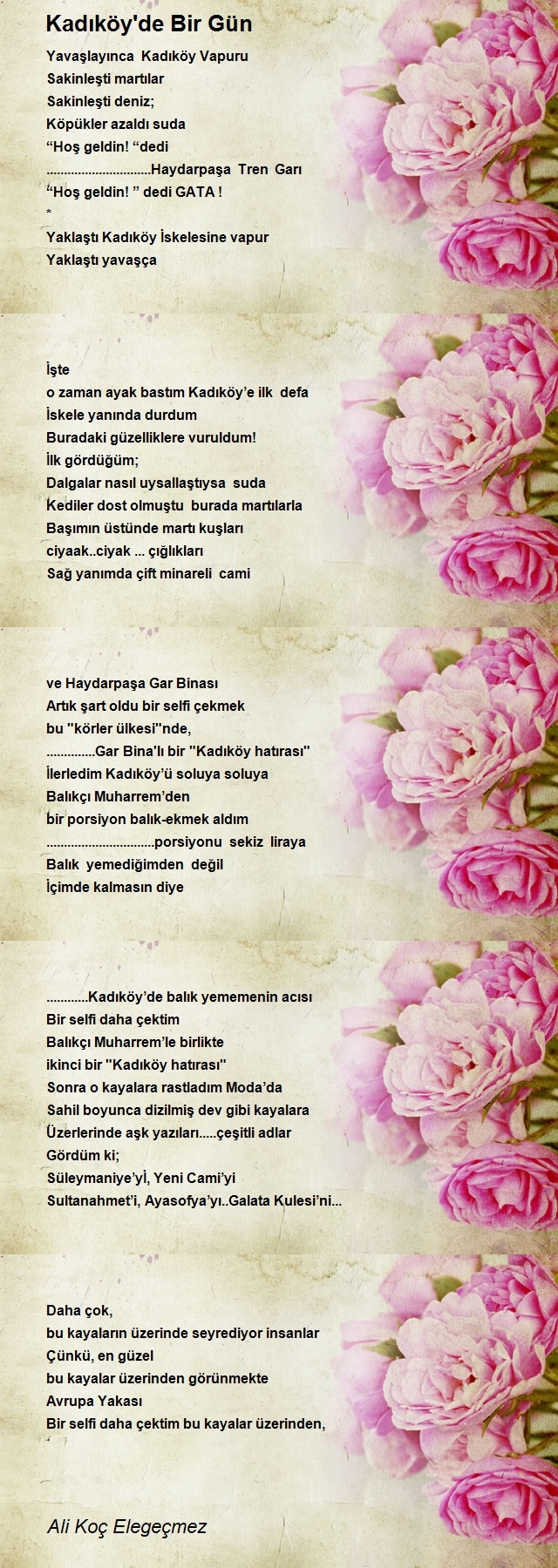 Ali Koç Elegeçmez