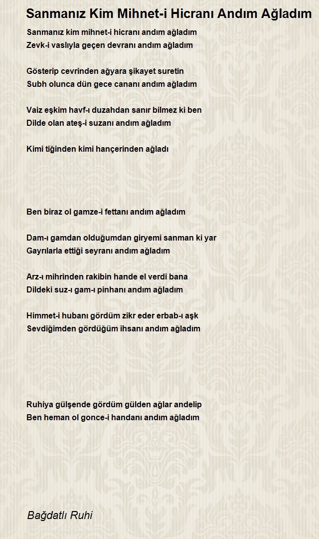 Bağdatlı Ruhi