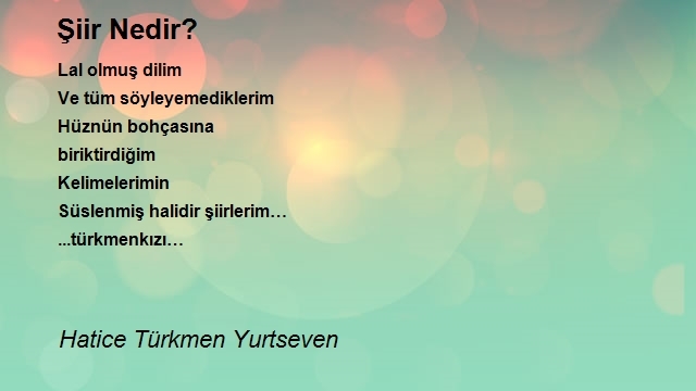 Hatice Türkmen Yurtseven
