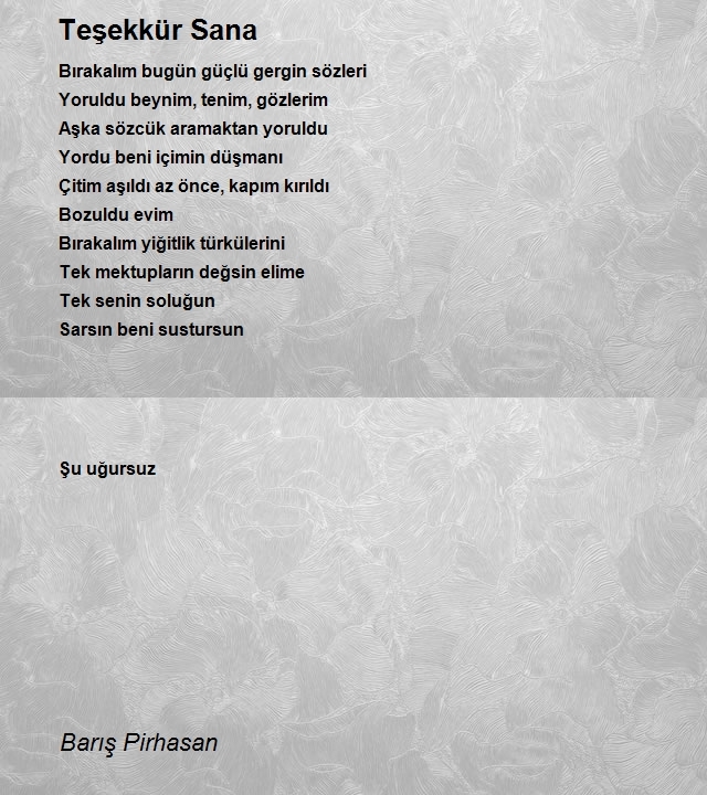 Barış Pirhasan