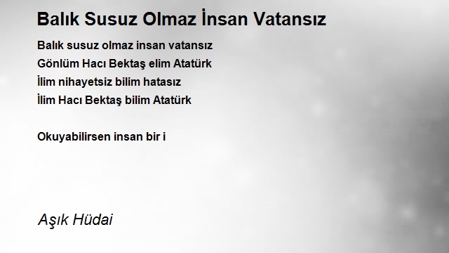 Aşık Hüdai