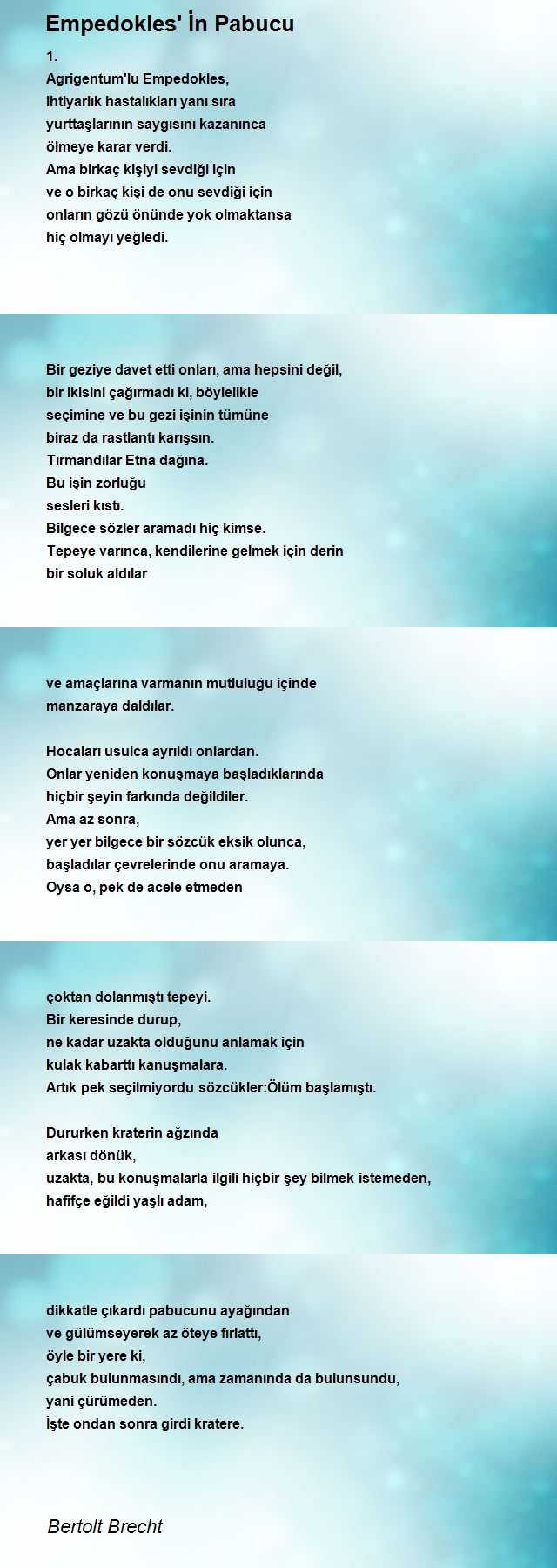 Bertolt Brecht