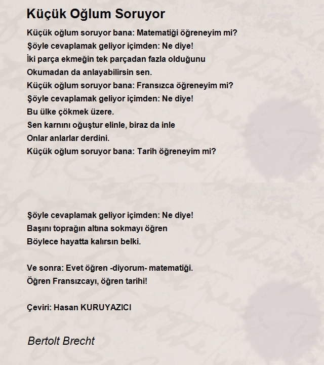 Bertolt Brecht