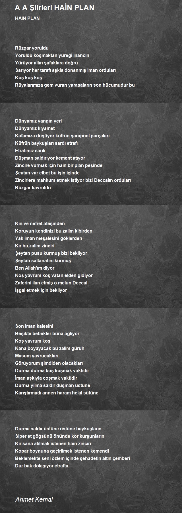 Ahmet Kemal