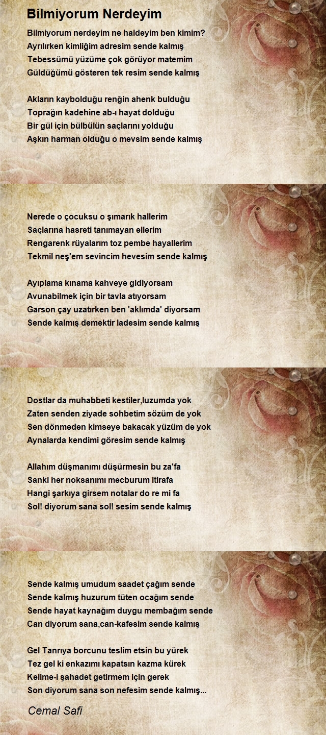 Cemal Safi