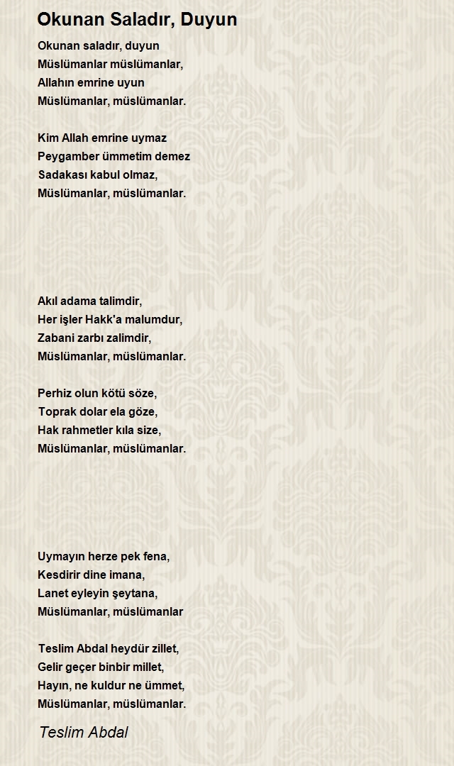 Teslim Abdal