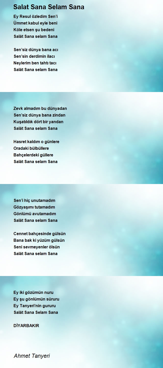 Ahmet Tanyeri