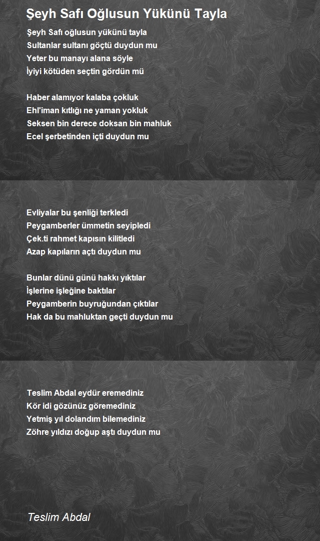 Teslim Abdal