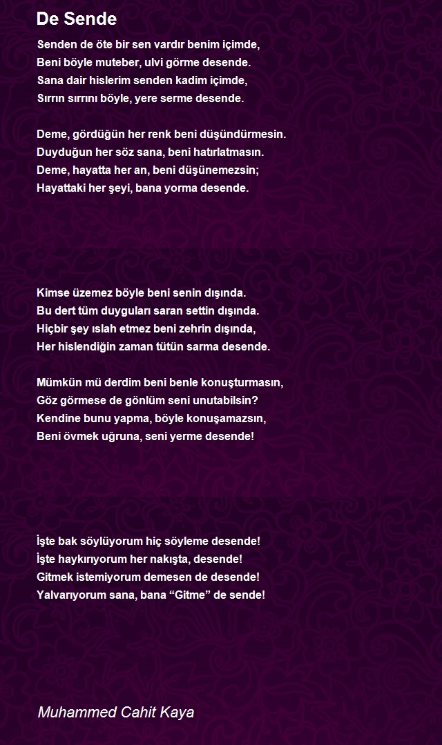 Muhammed Cahit Kaya
