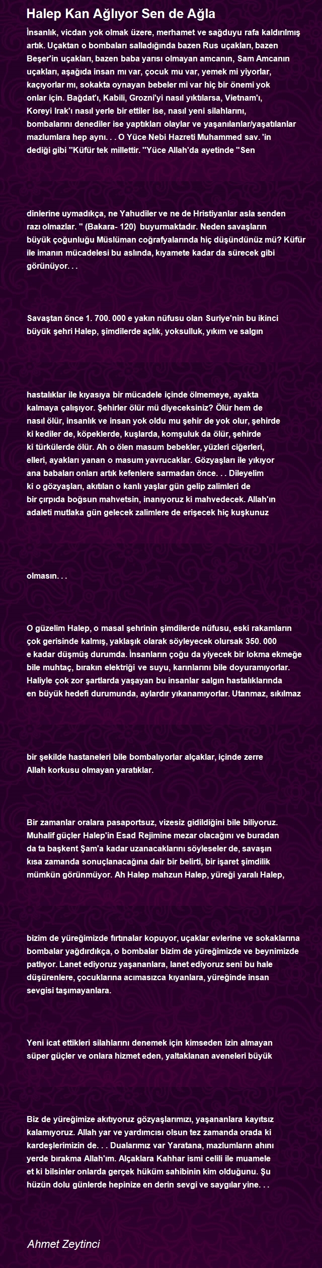 Ahmet Zeytinci