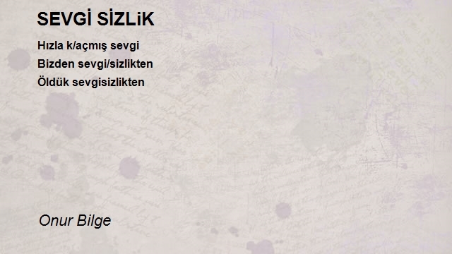 Onur Bilge