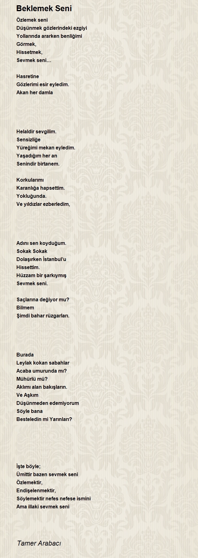 Tamer Arabacı