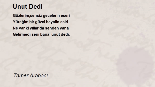 Tamer Arabacı