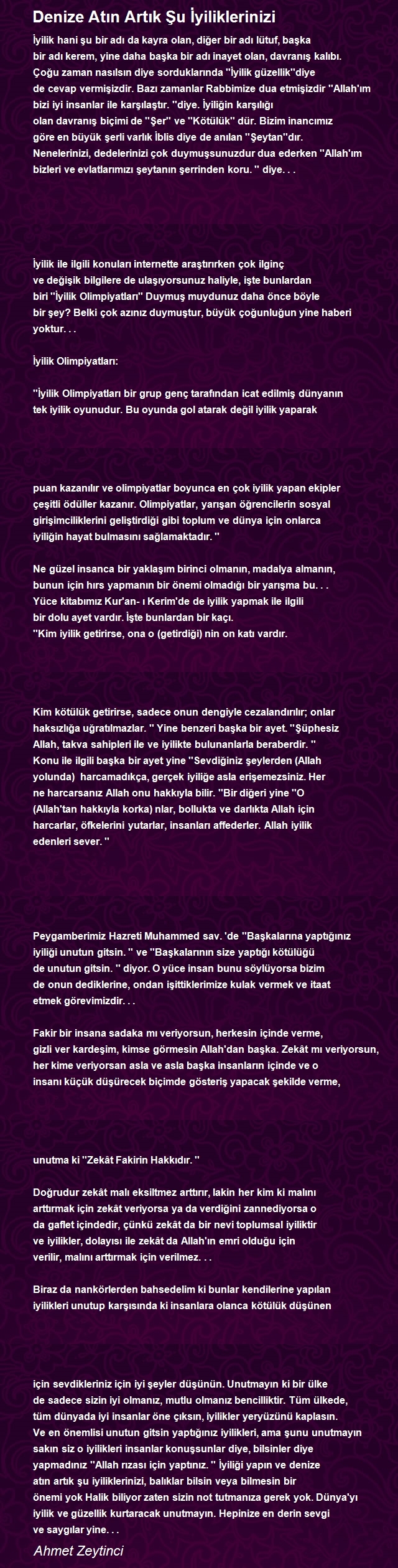 Ahmet Zeytinci