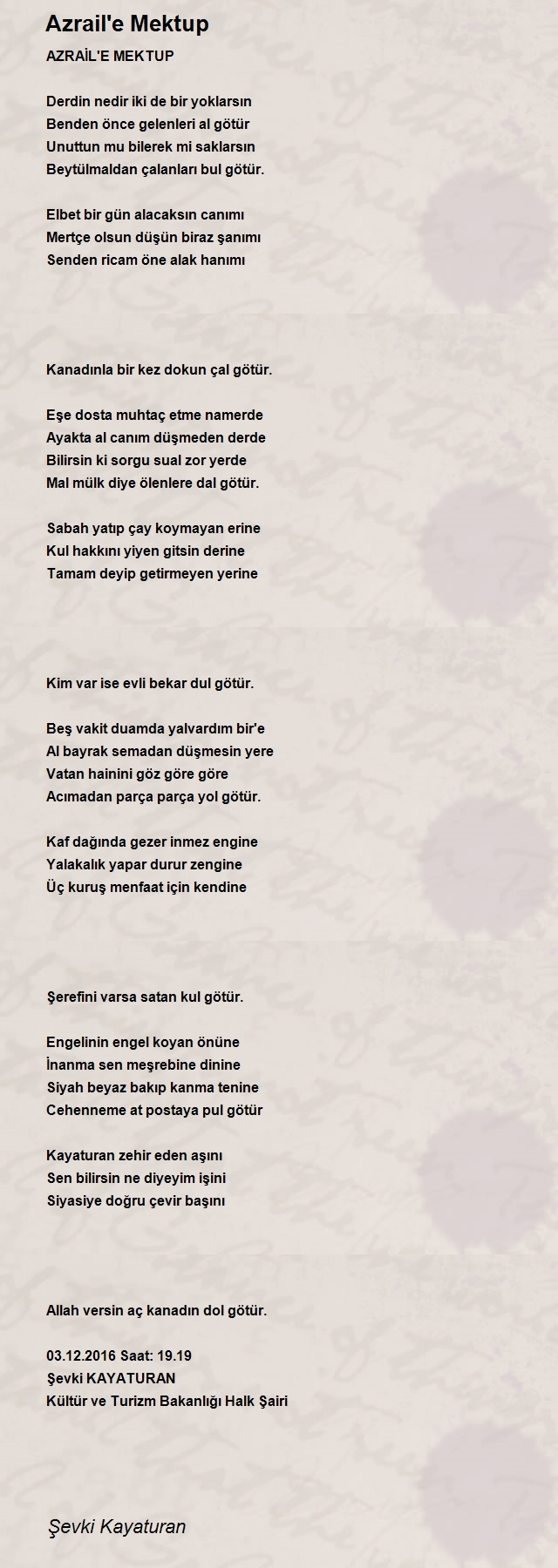Şevki Kayaturan