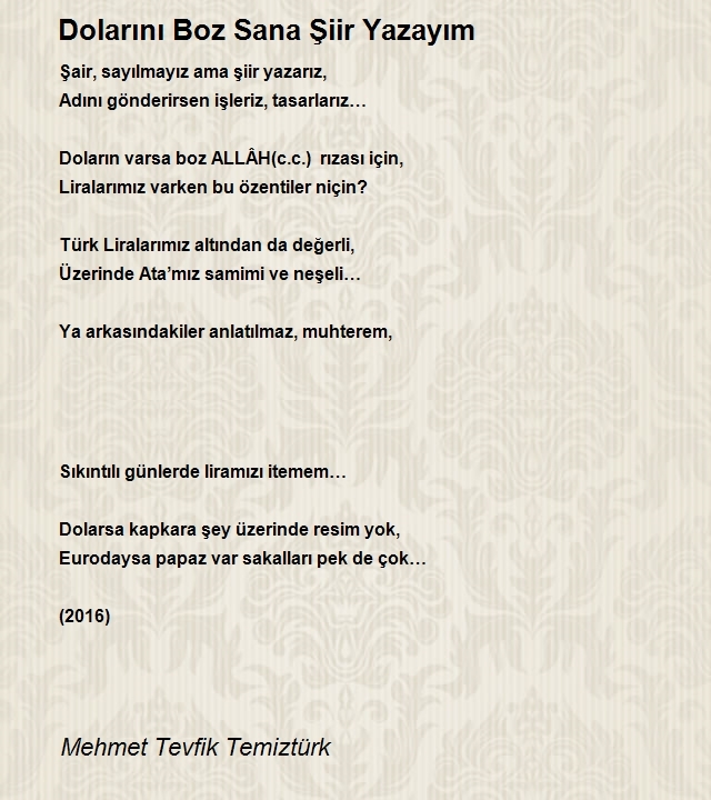 Mehmet Tevfik Temiztürk