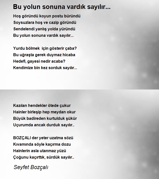 Seyfet Bozçalı