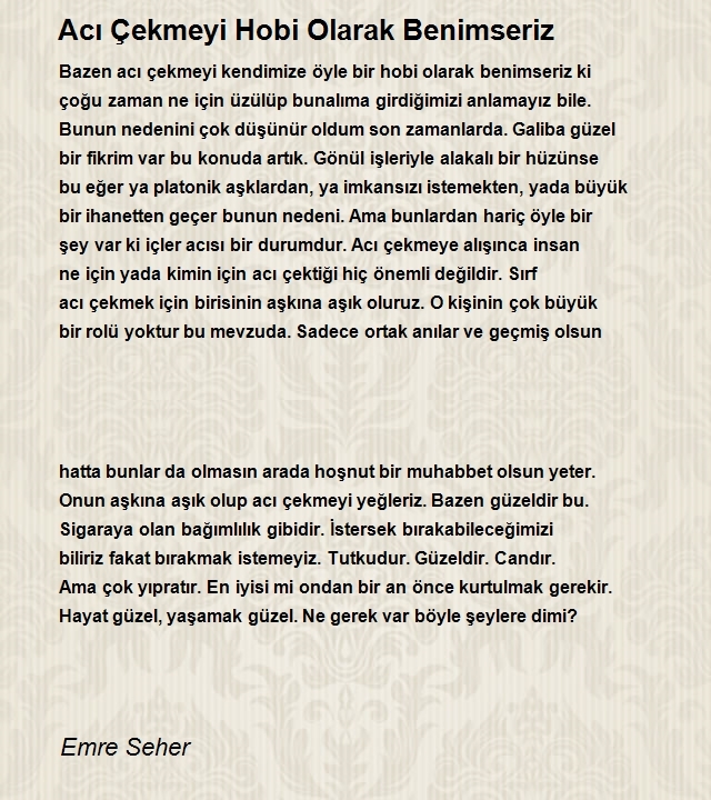 Emre Seher