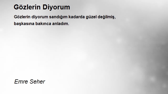 Emre Seher