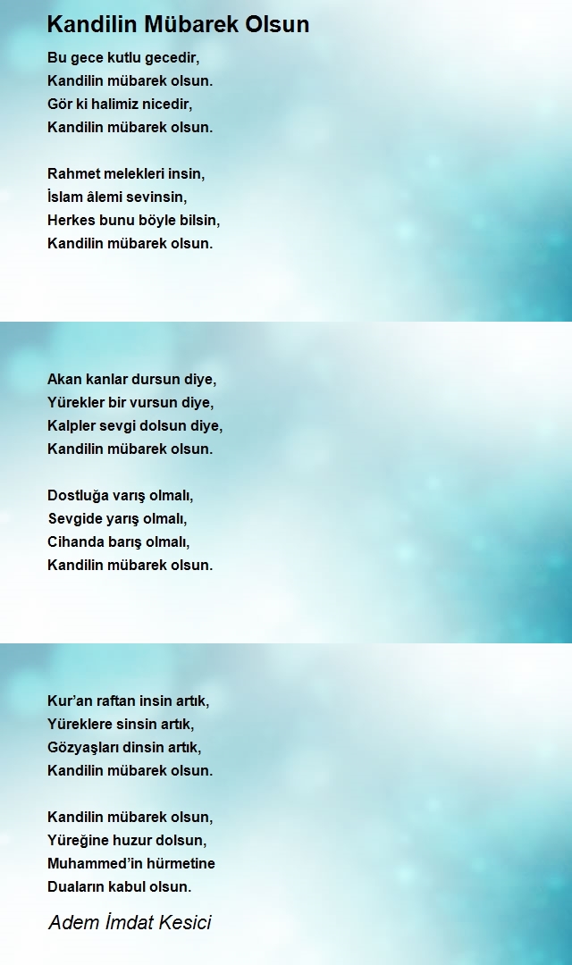 Adem İmdat Kesici