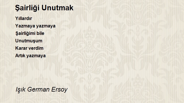 Işık German Ersoy