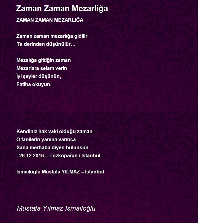 Mustafa Yılmaz İsmailoğlu