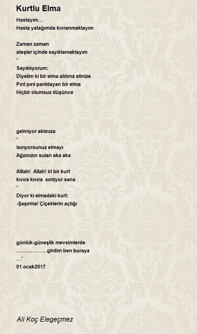 Ali Koç Elegeçmez