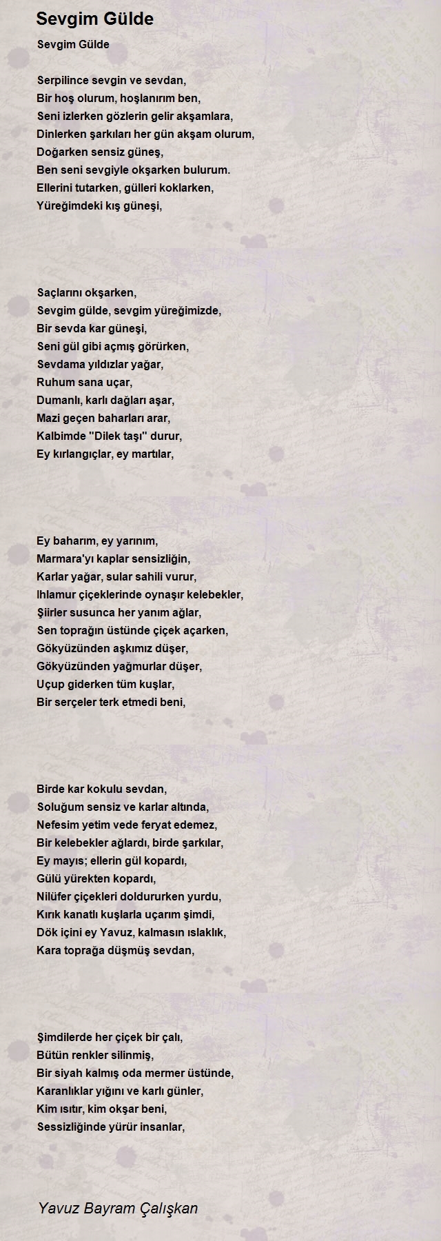 Yavuz Bayram Çalışkan
