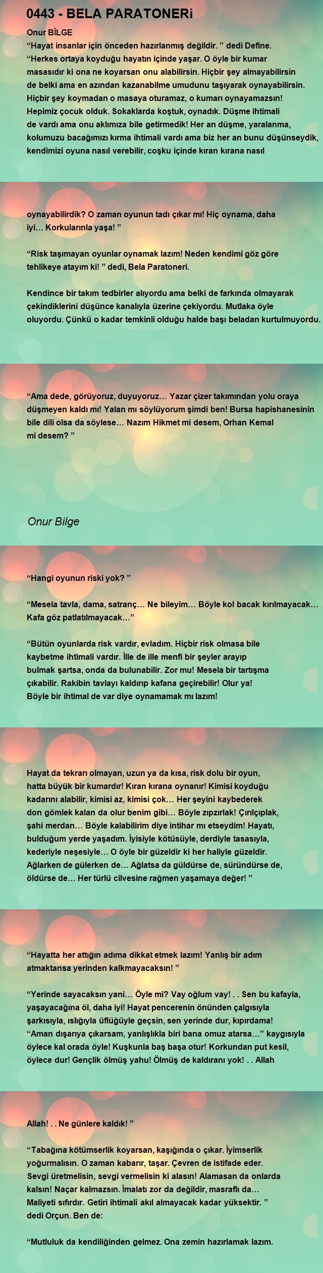 Onur Bilge