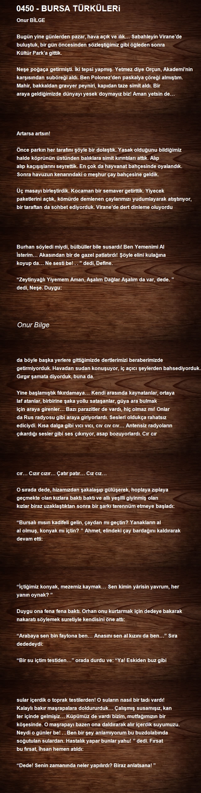 Onur Bilge