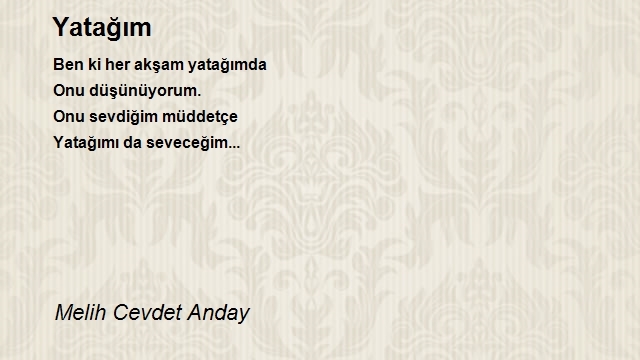 Melih Cevdet Anday